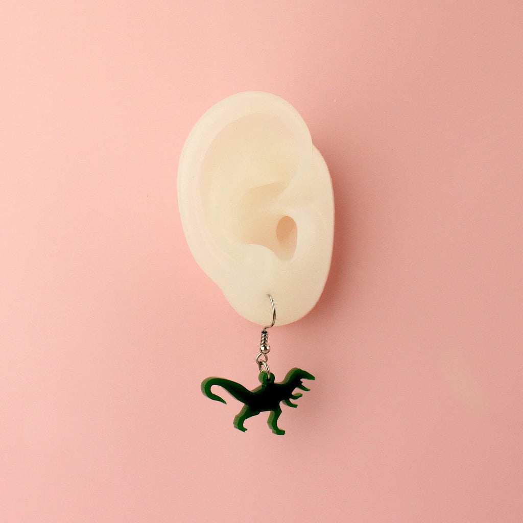 Classic Jurassic T-Rex Earrings