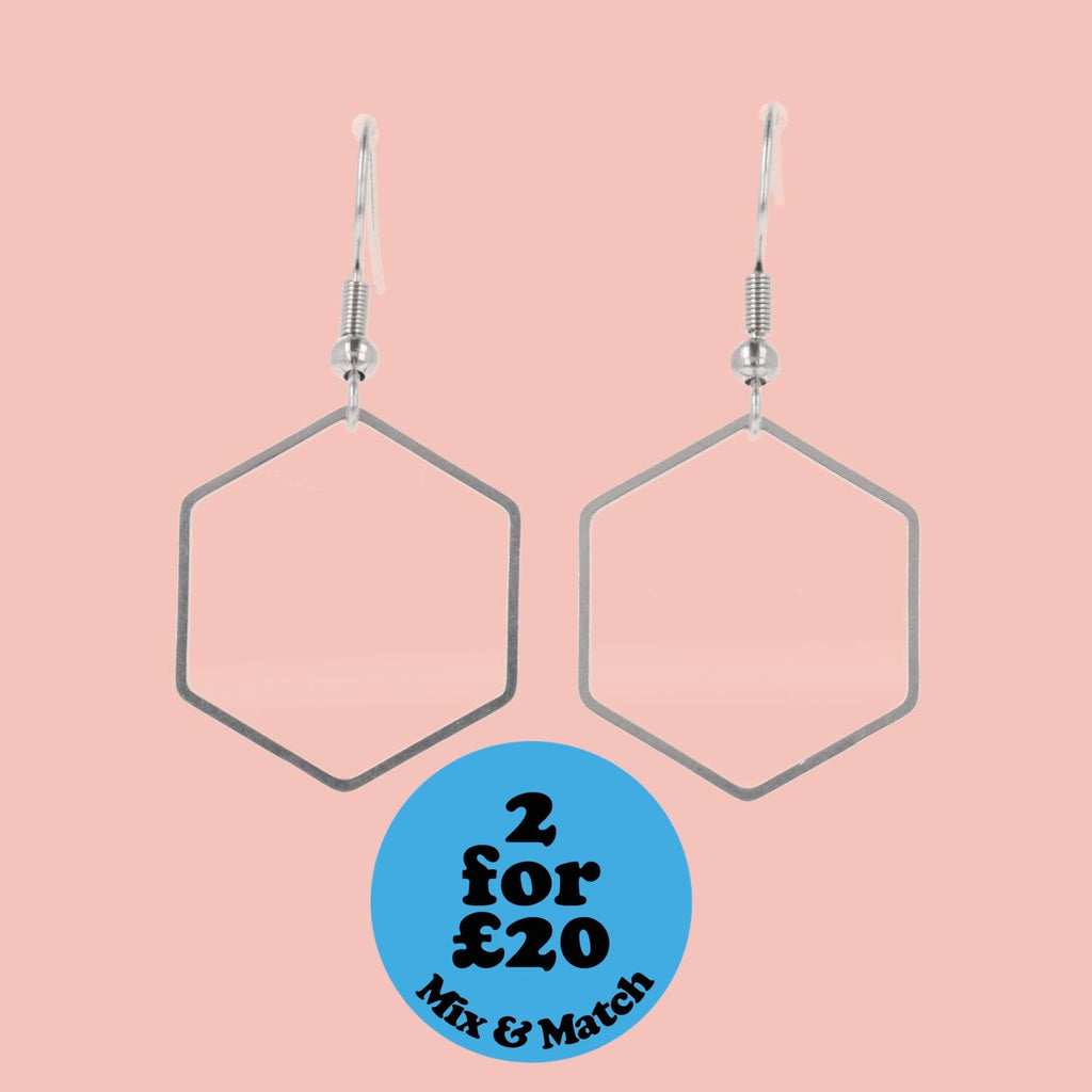 Classic Honeycomb Earrings