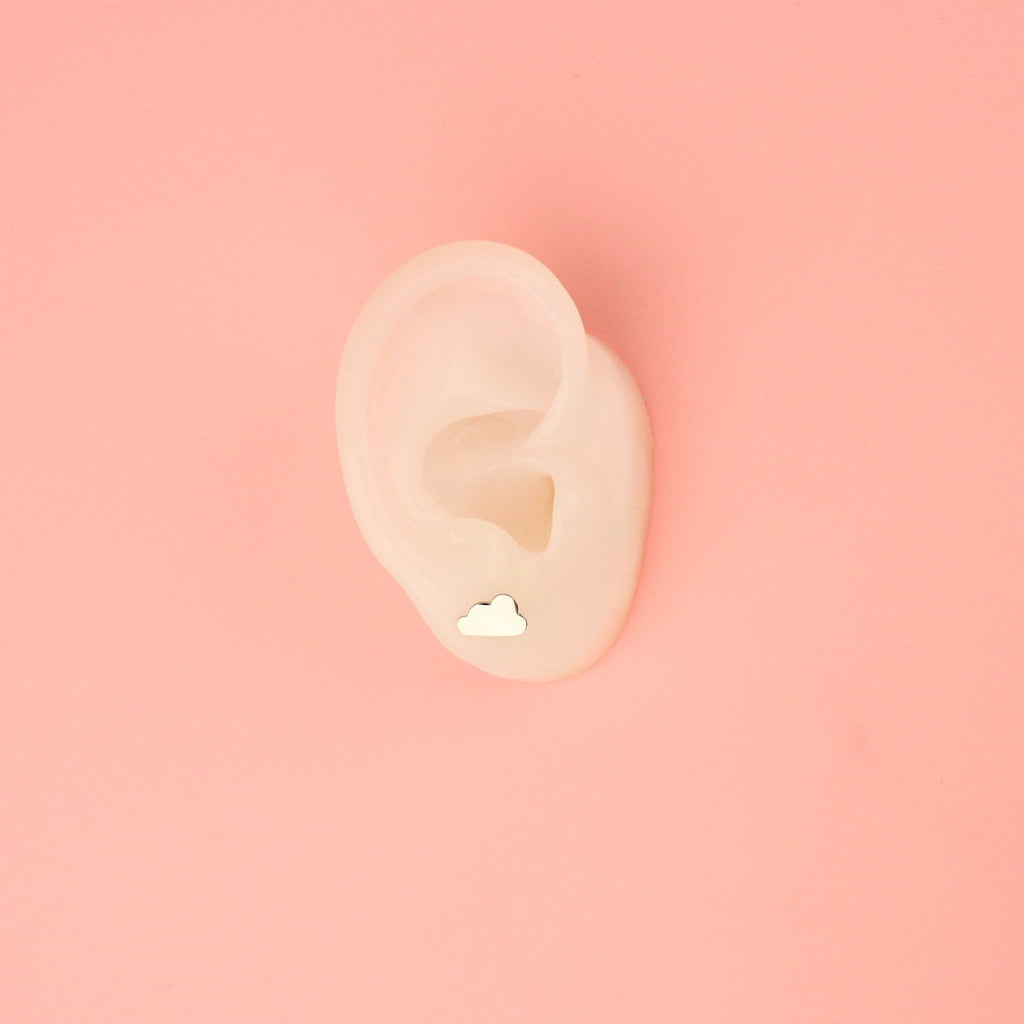 Cloud Stud Earrings