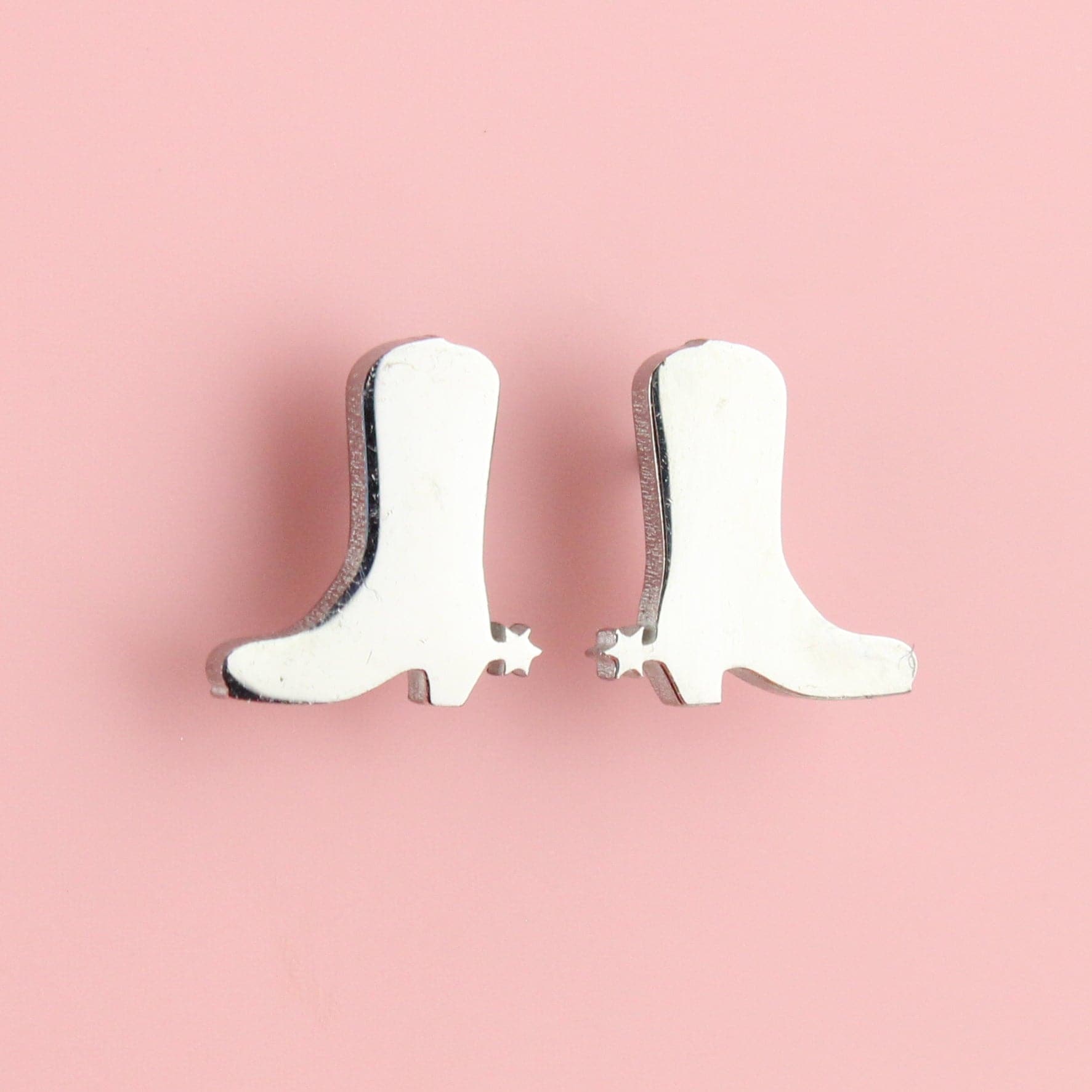 Cowboy Boot Stud Earrings