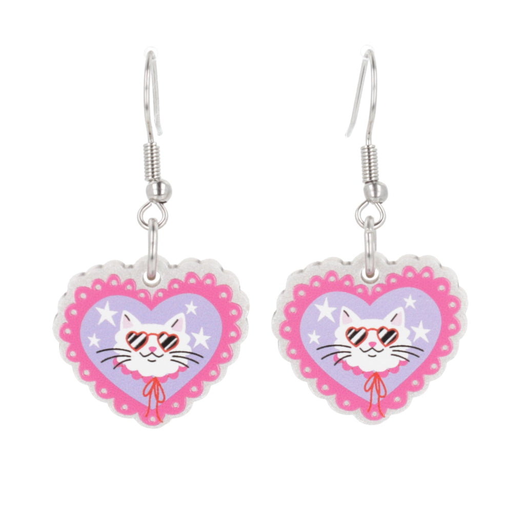 Cool Cat Earrings