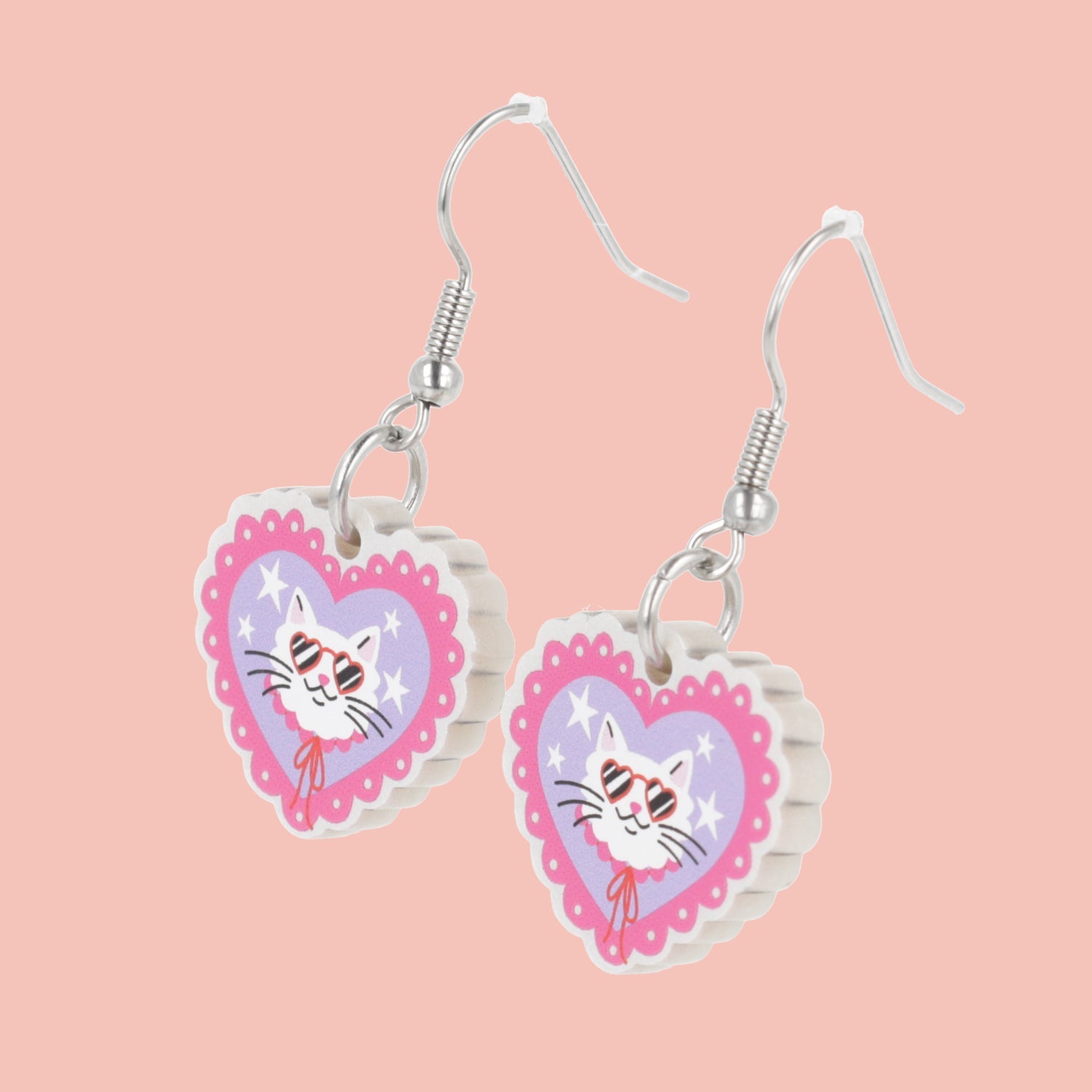 Cool Cat Earrings