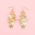 Copper Butterfly Earrings