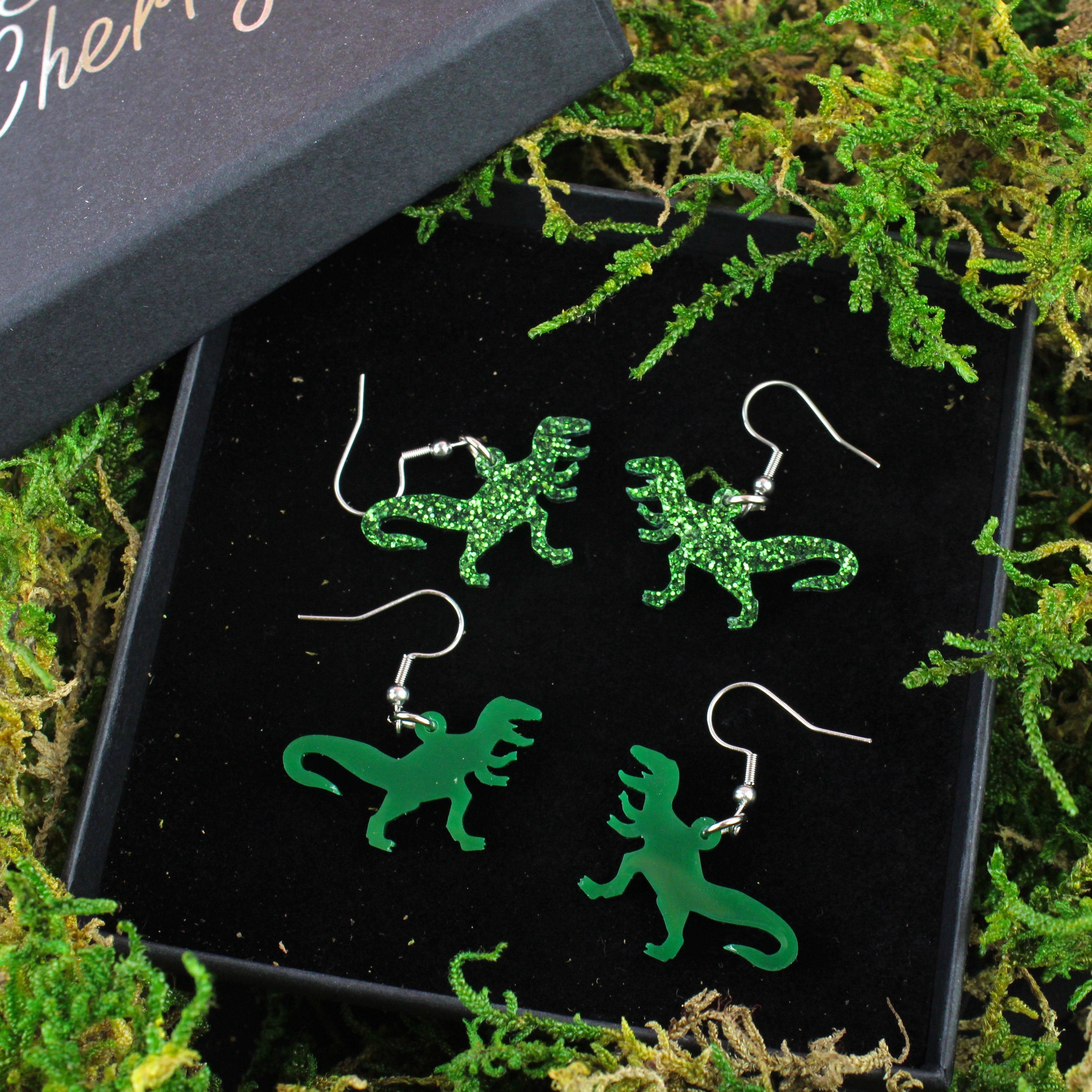 Classic Jurassic T-Rex Earrings