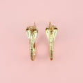 Cobra Snake Earrings (Gold Plated)