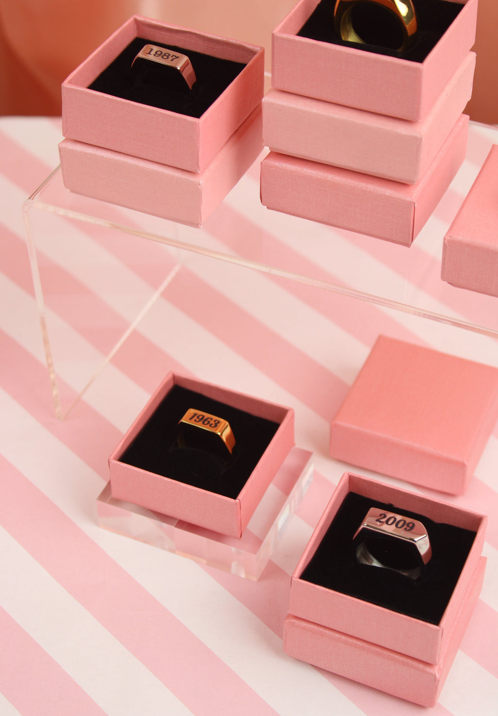 Chunky Customisable Birth Year Ring