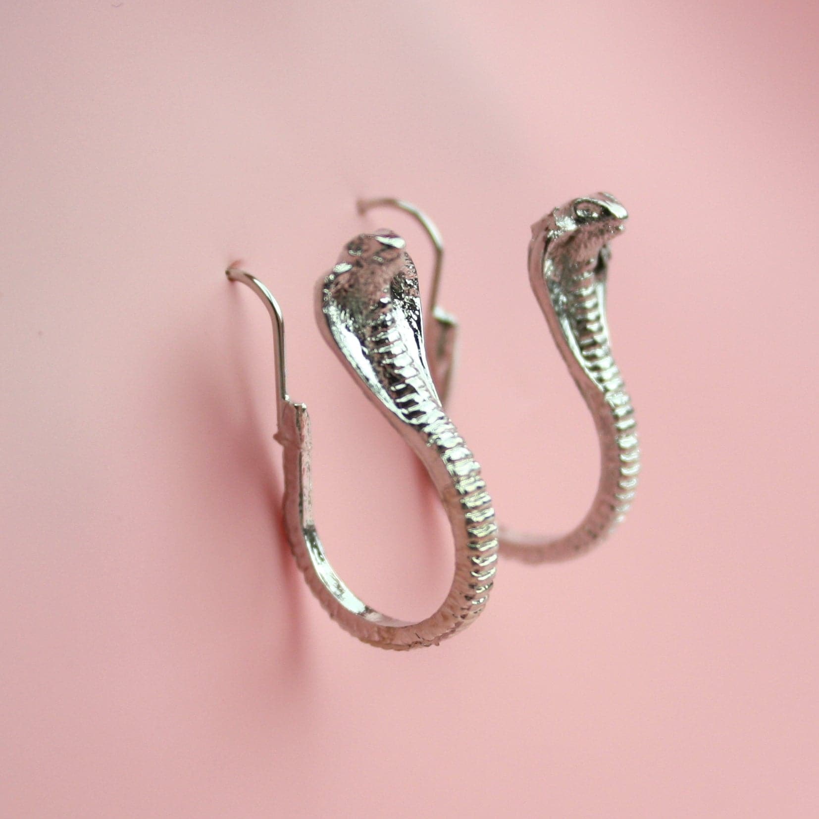 Cobra Snake Earrings