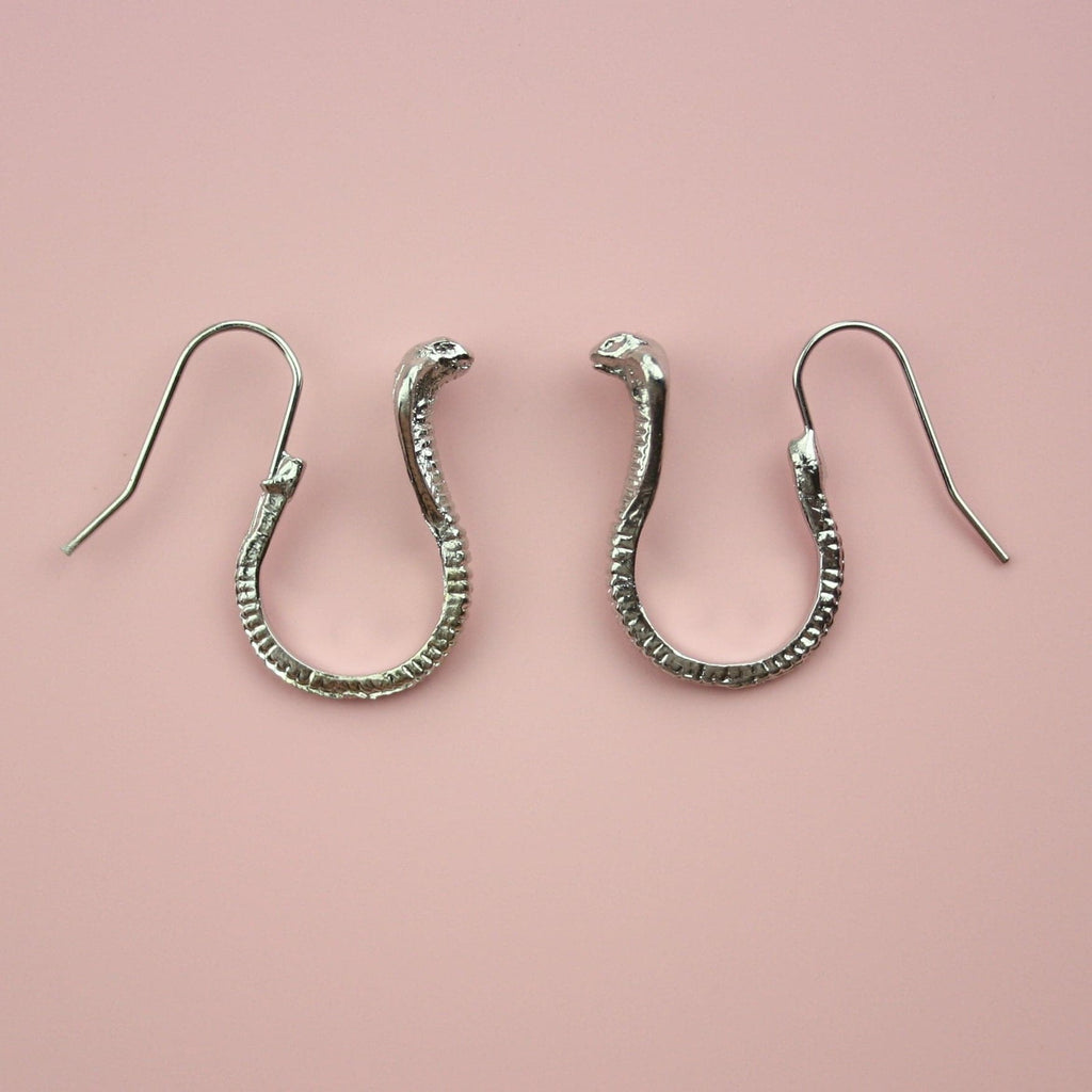 Cobra Snake Earrings