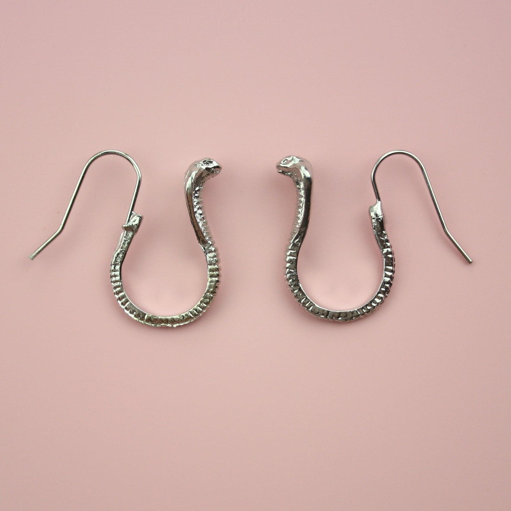Cobra Snake Earrings
