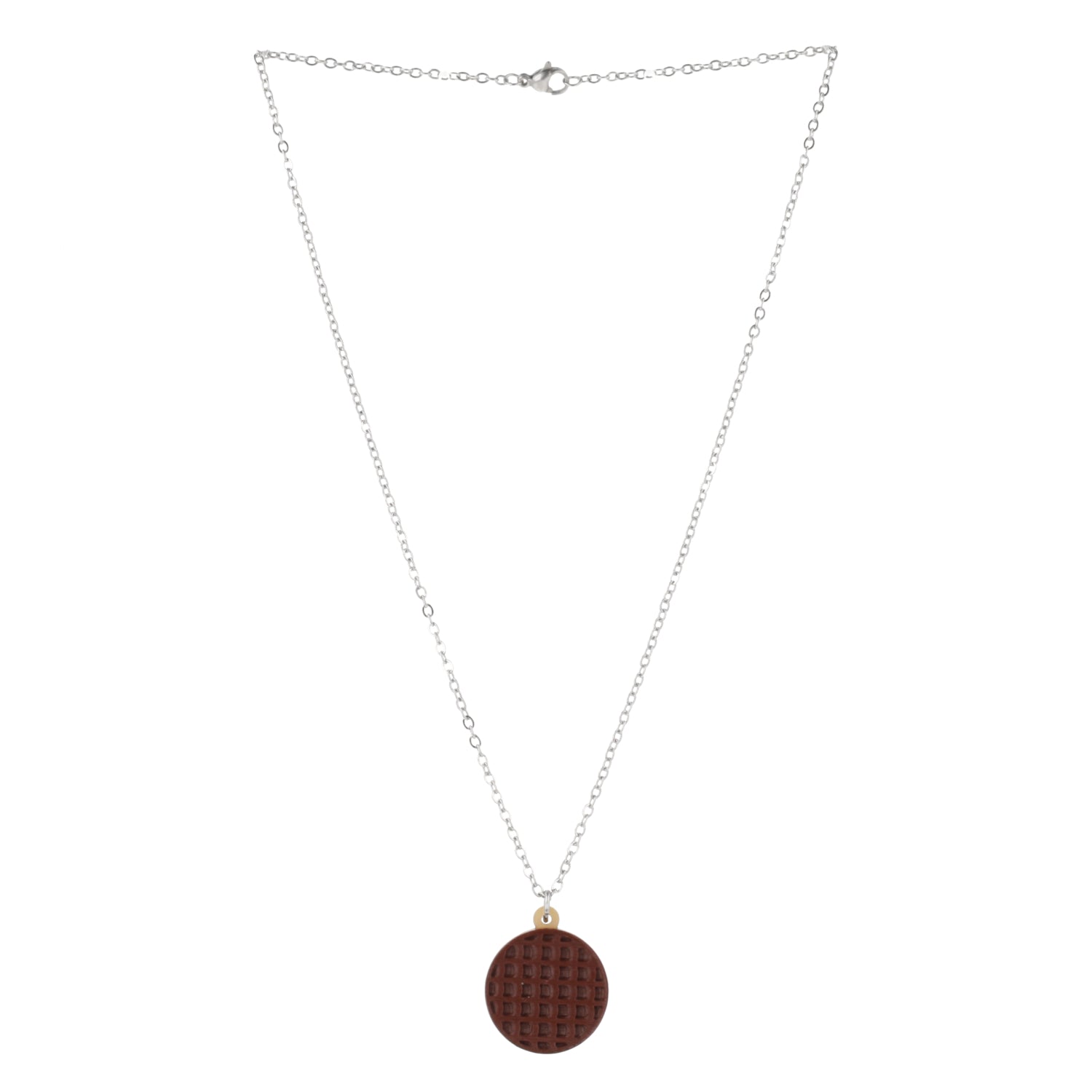 Chocolate Digestive Biscuit Necklace