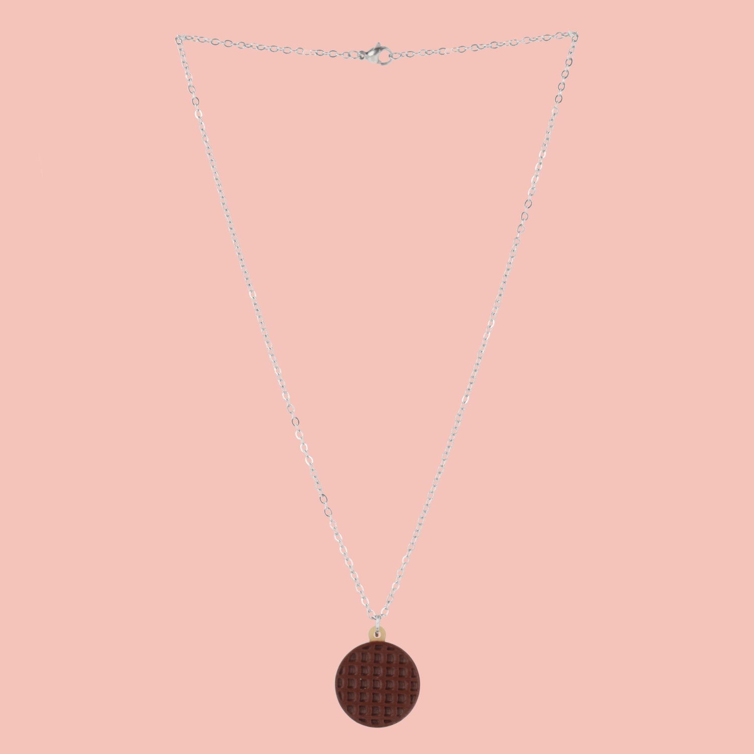 Chocolate Digestive Biscuit Necklace