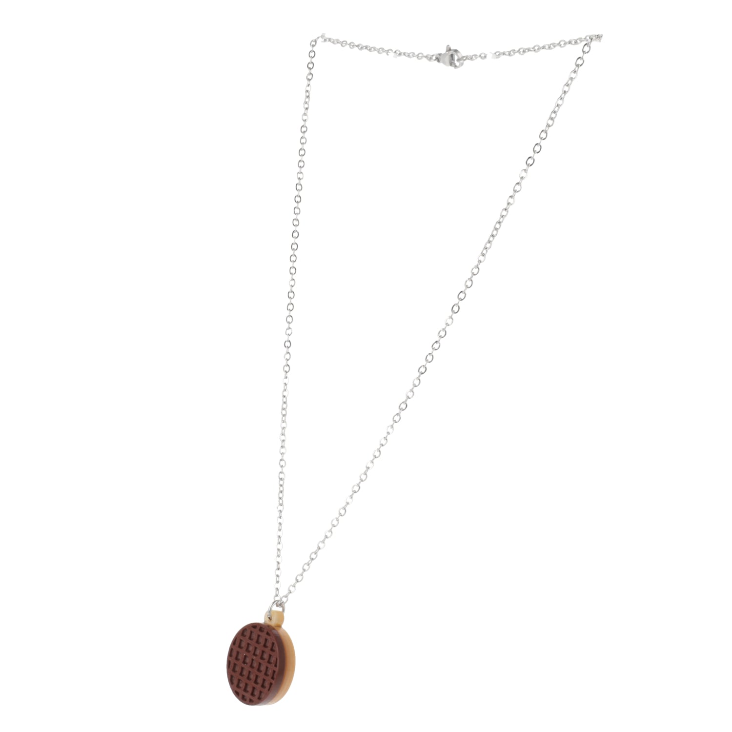Chocolate Digestive Biscuit Necklace