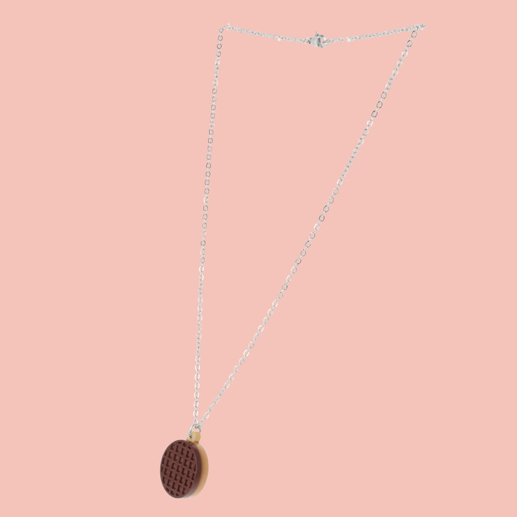 Chocolate Digestive Biscuit Necklace