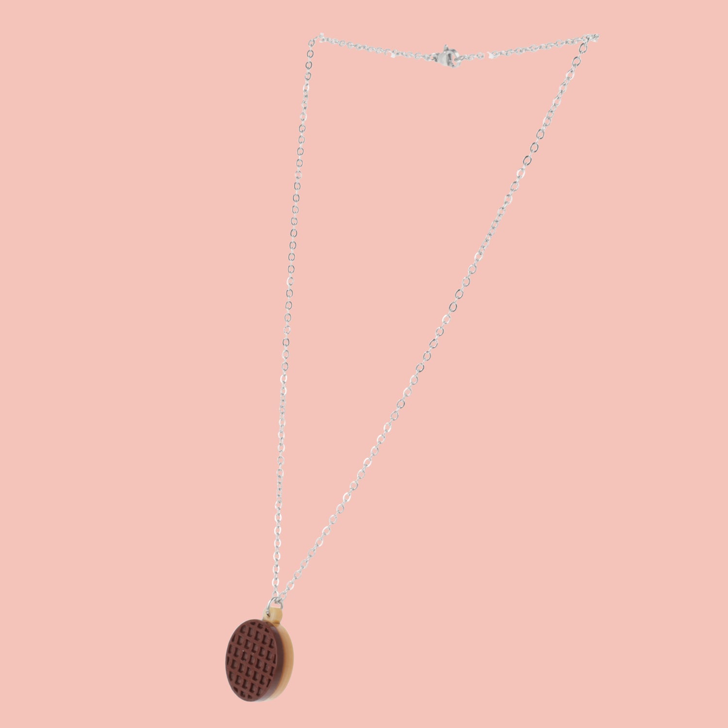 Chocolate Digestive Biscuit Necklace