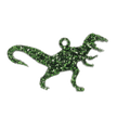 Classic Jurassic Glitter T-Rex Charm