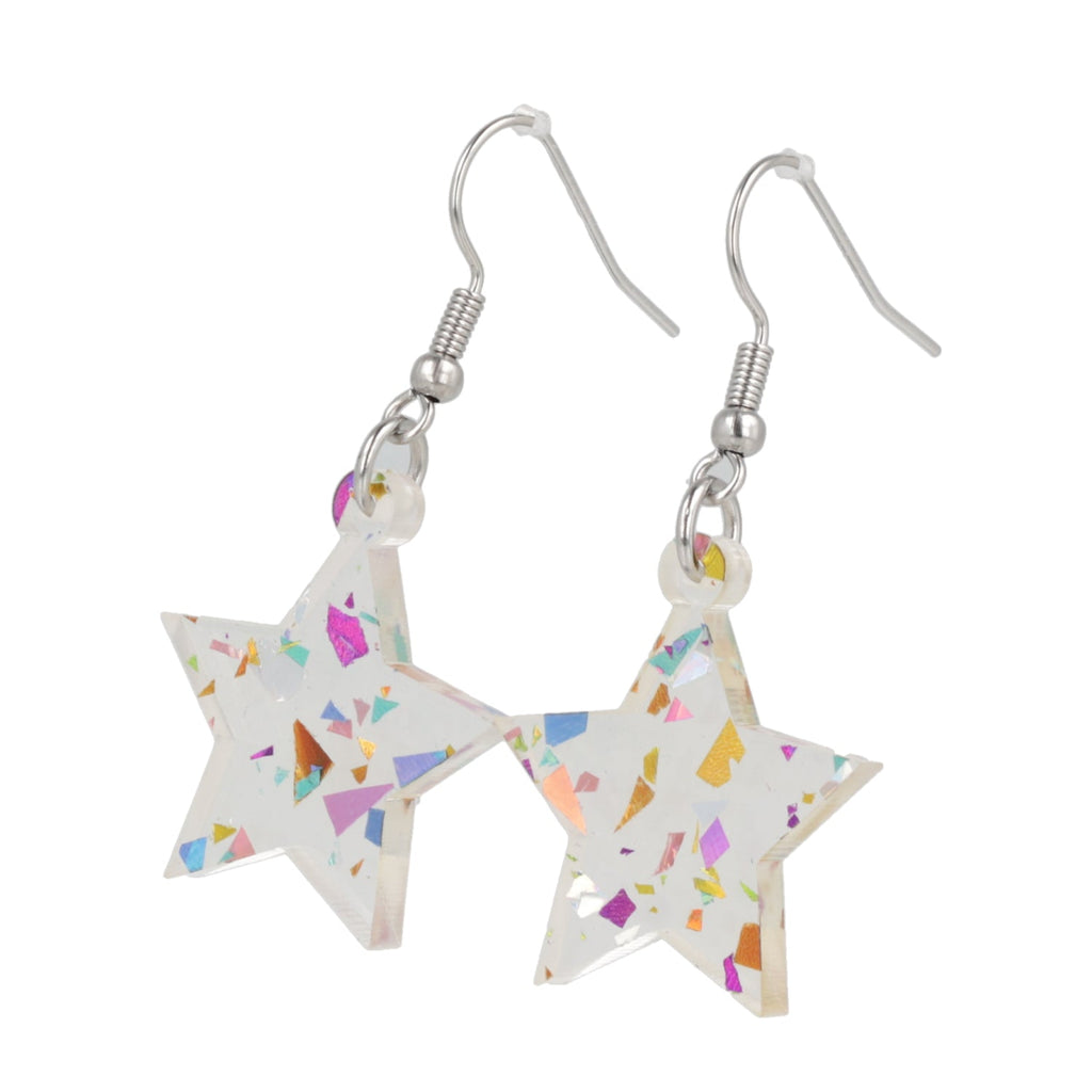 Confetti Stars are Blind Earrings