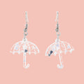 Confetti April Shower Earrings - Lilac