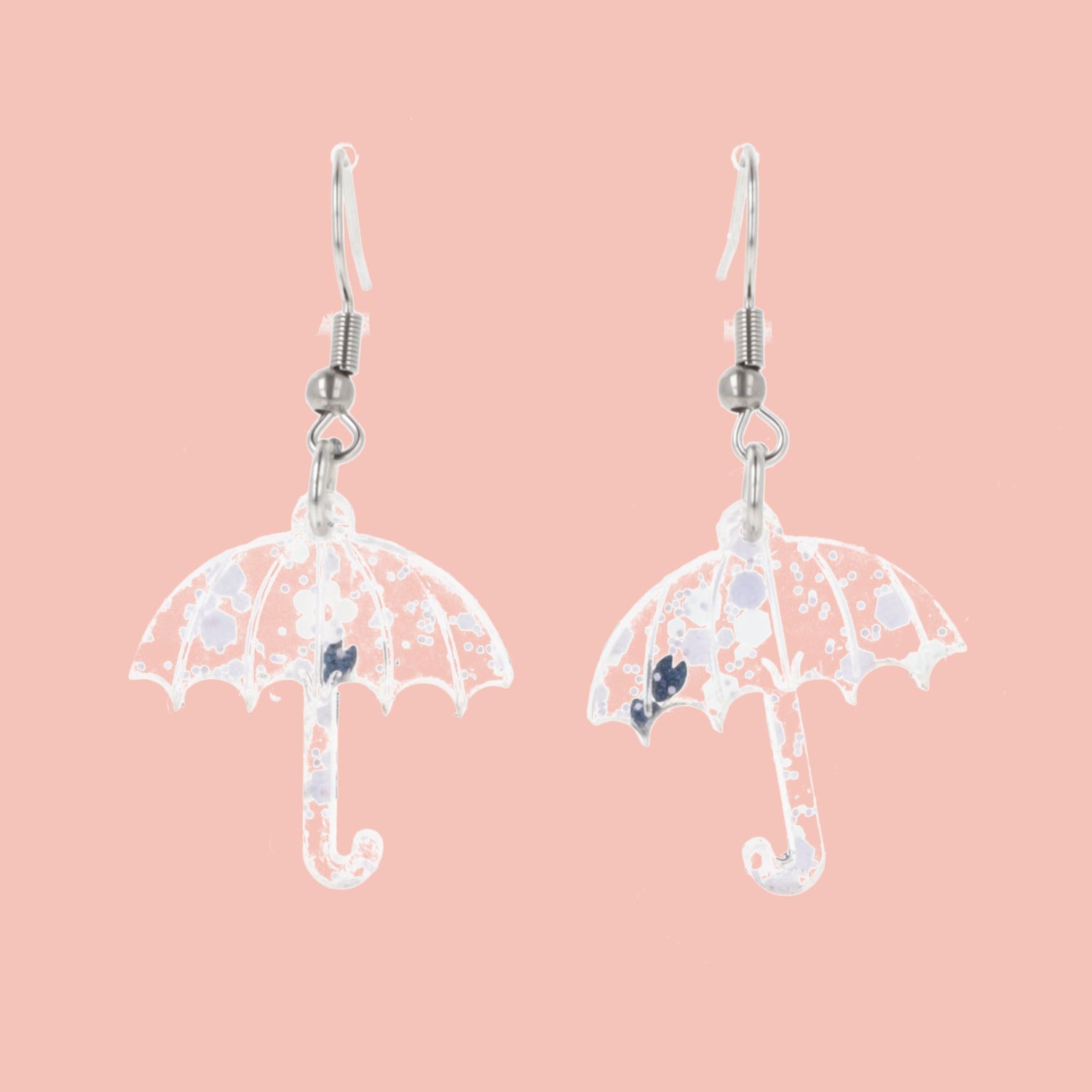 Confetti April Shower Earrings - Lilac