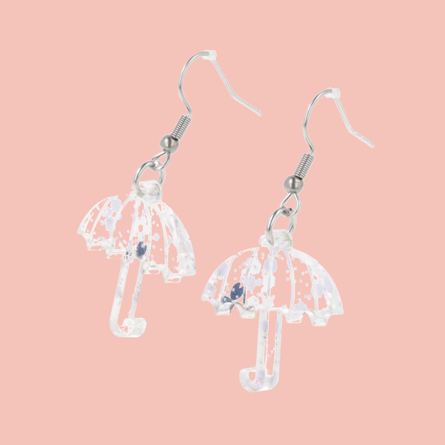 Confetti April Shower Earrings - Lilac