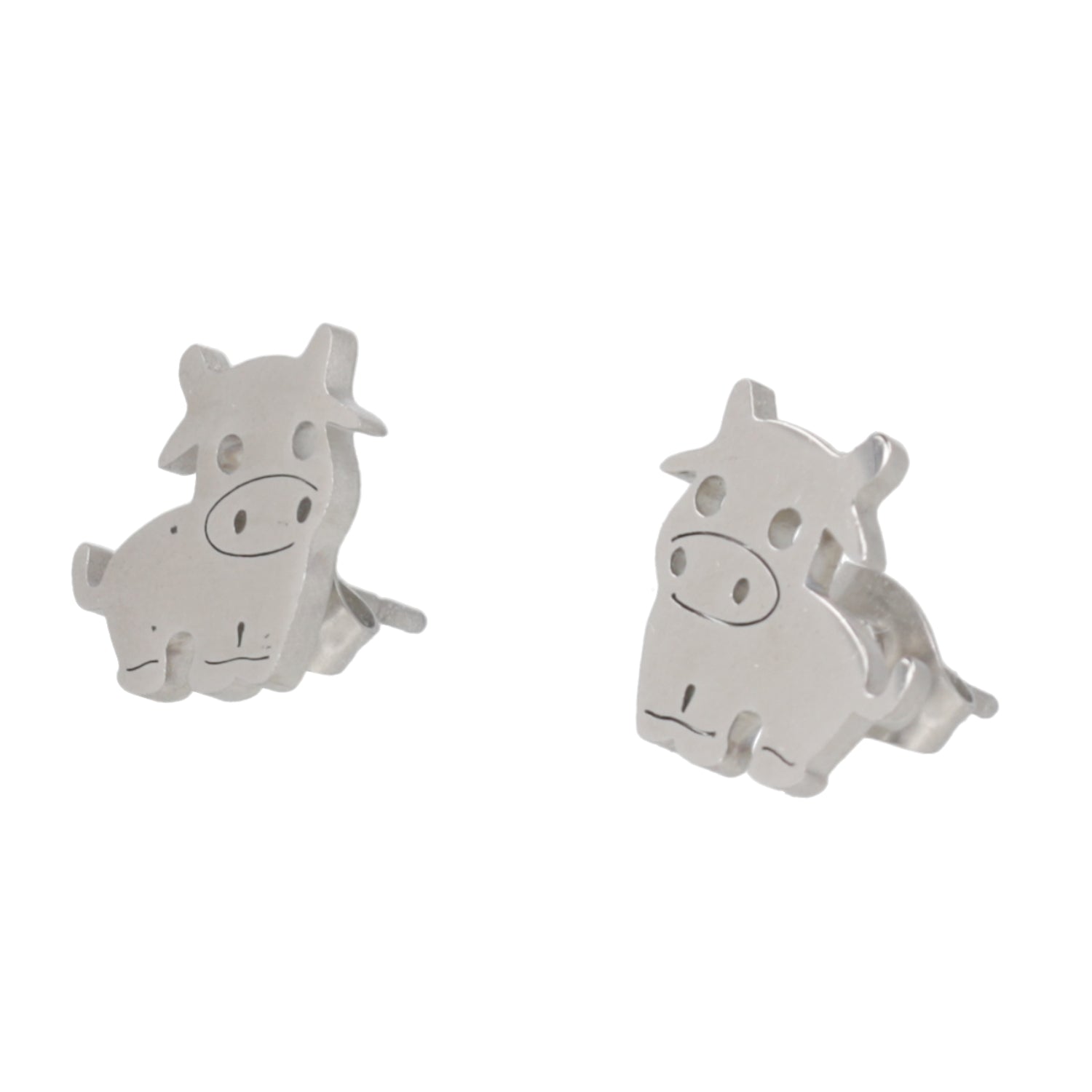 Cow's It Going? Stud Earrings