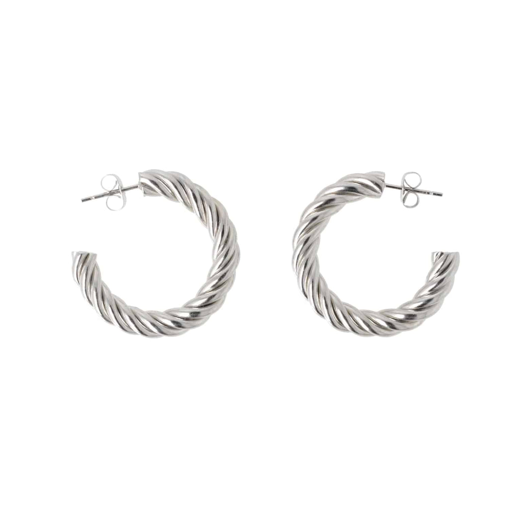 Chunky Tidal Hoop Earrings