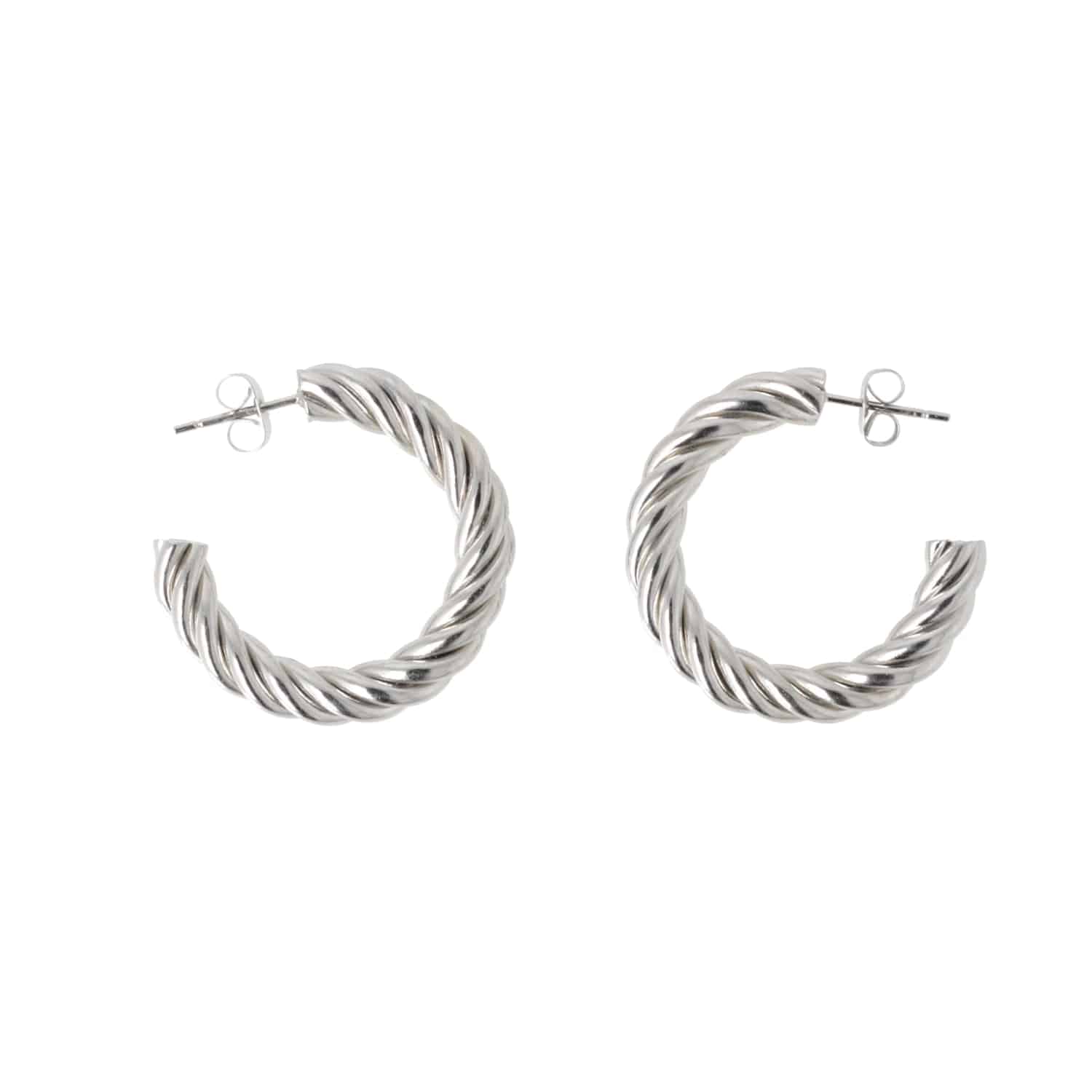 Chunky Tidal Hoop Earrings