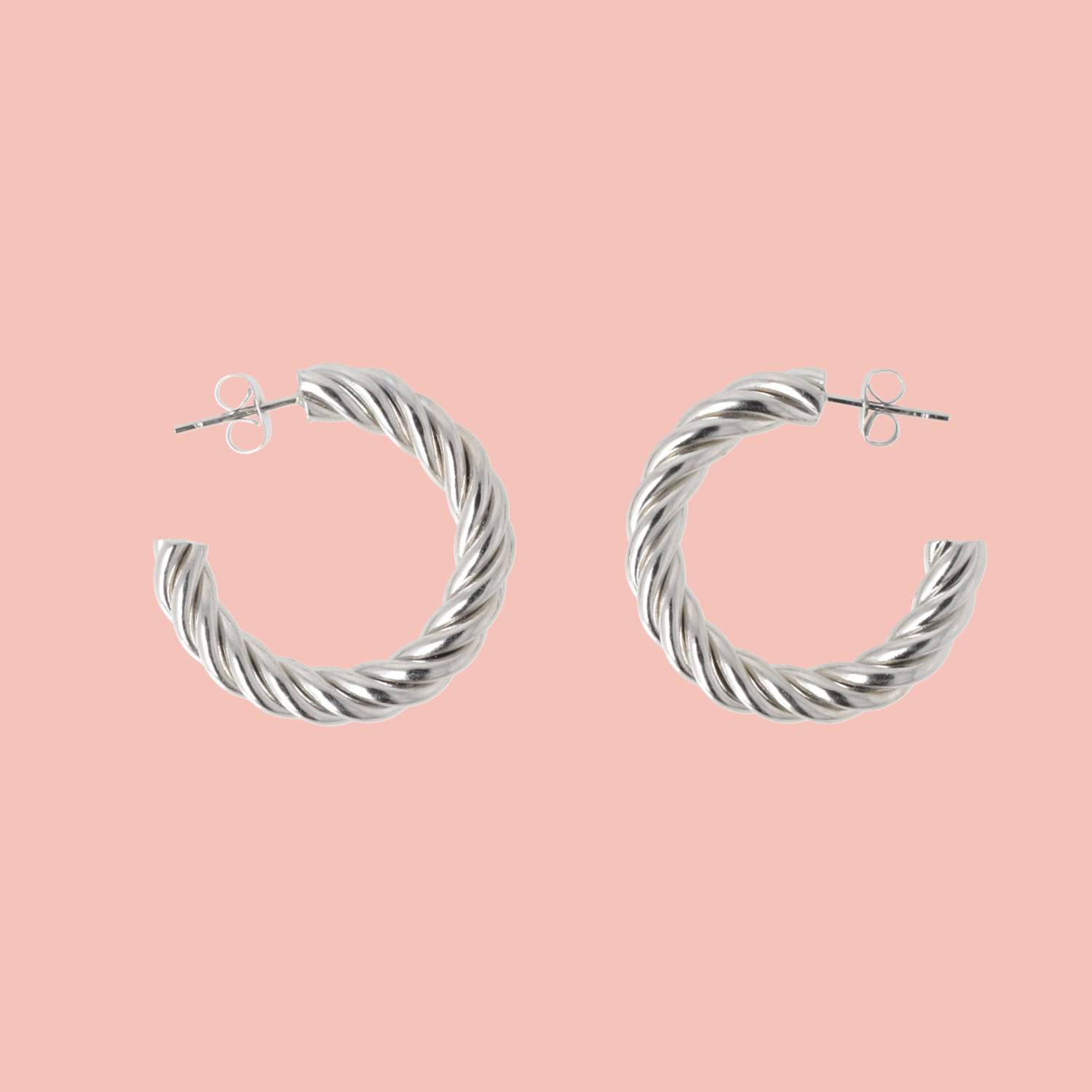 Chunky Tidal Hoop Earrings