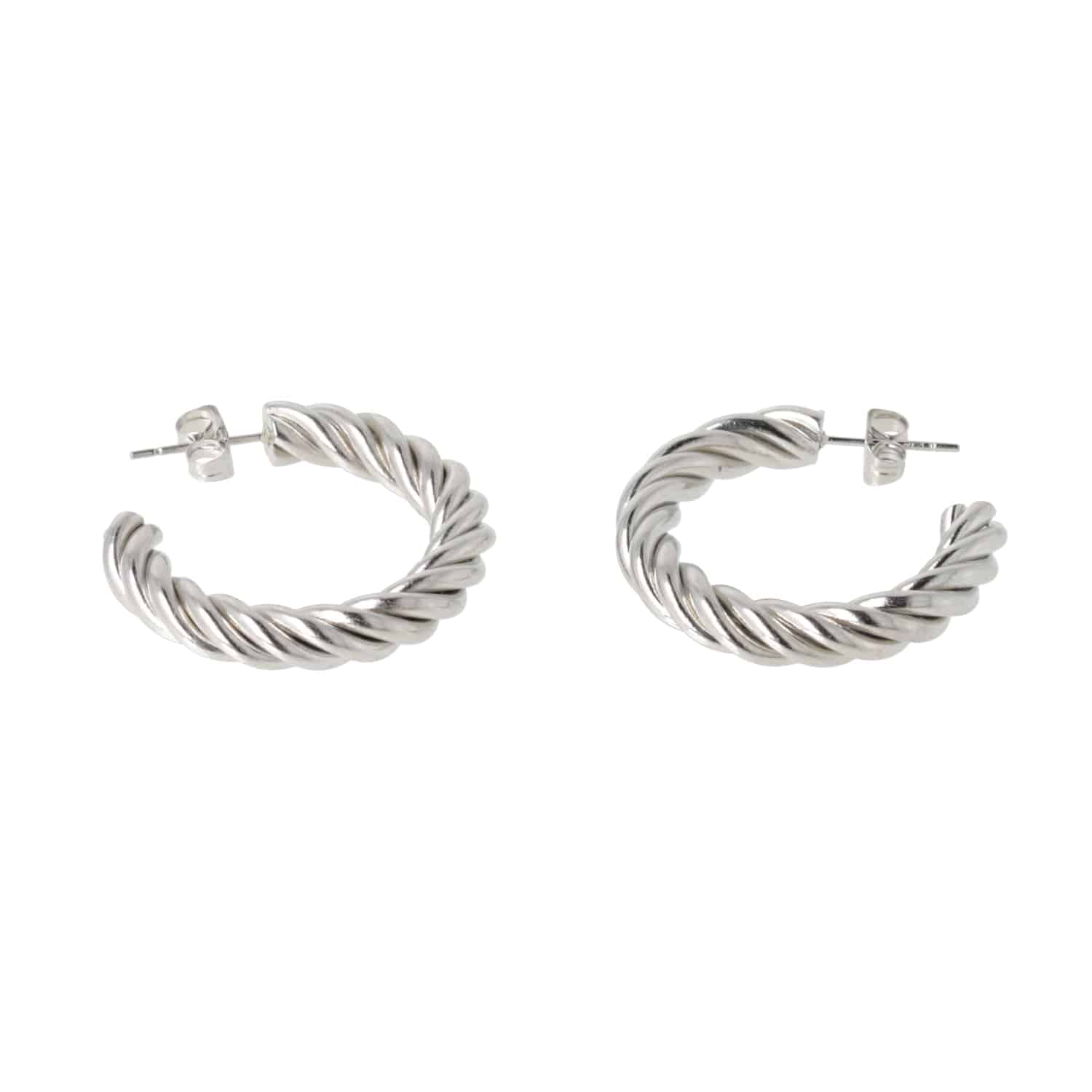 Chunky Tidal Hoop Earrings