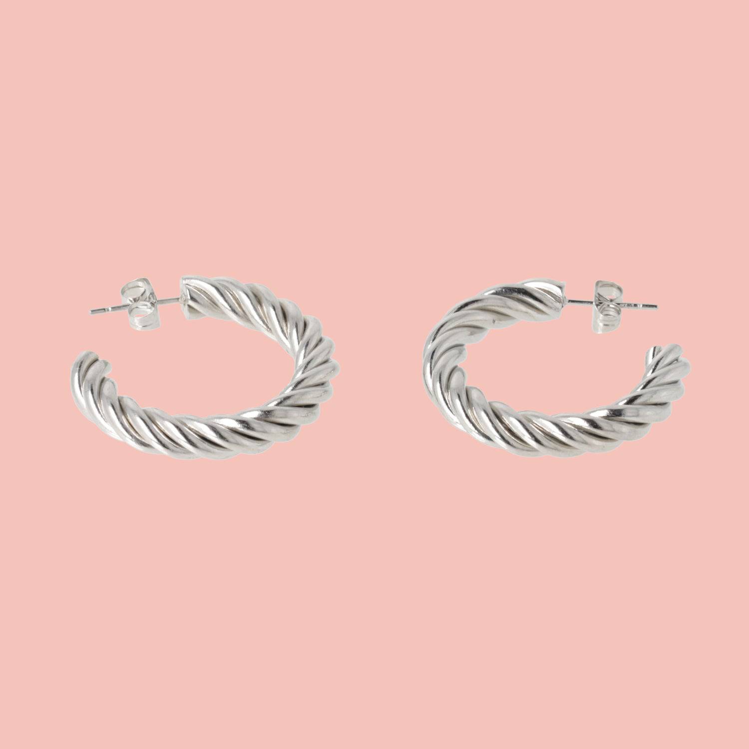 Chunky Tidal Hoop Earrings