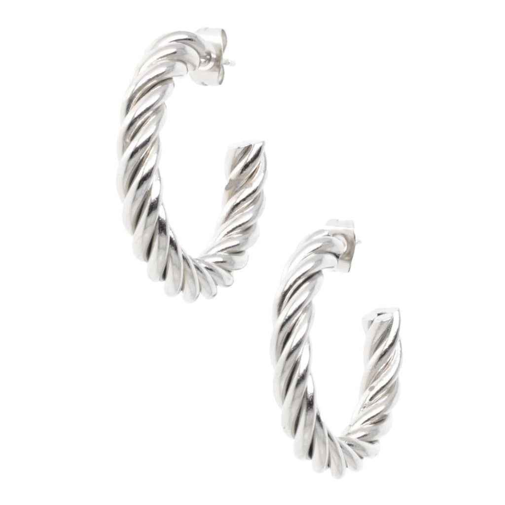 Chunky Tidal Hoop Earrings
